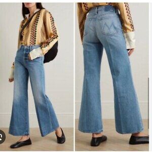 Mother Tomcat Roller Jeans in Pretty is as Pretty Does Size 27 EUC